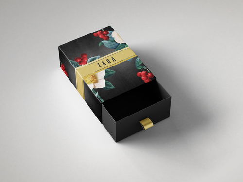 大盒打開包裝設計禮品盒夏日限定 包裝設計