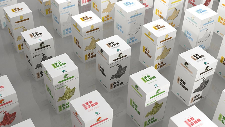 五谷雜糧粥料包裝|包裝|平面|J_anet - 原創設計作品 