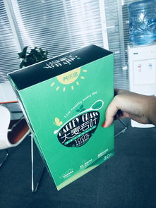 大麥若葉產品包裝設計