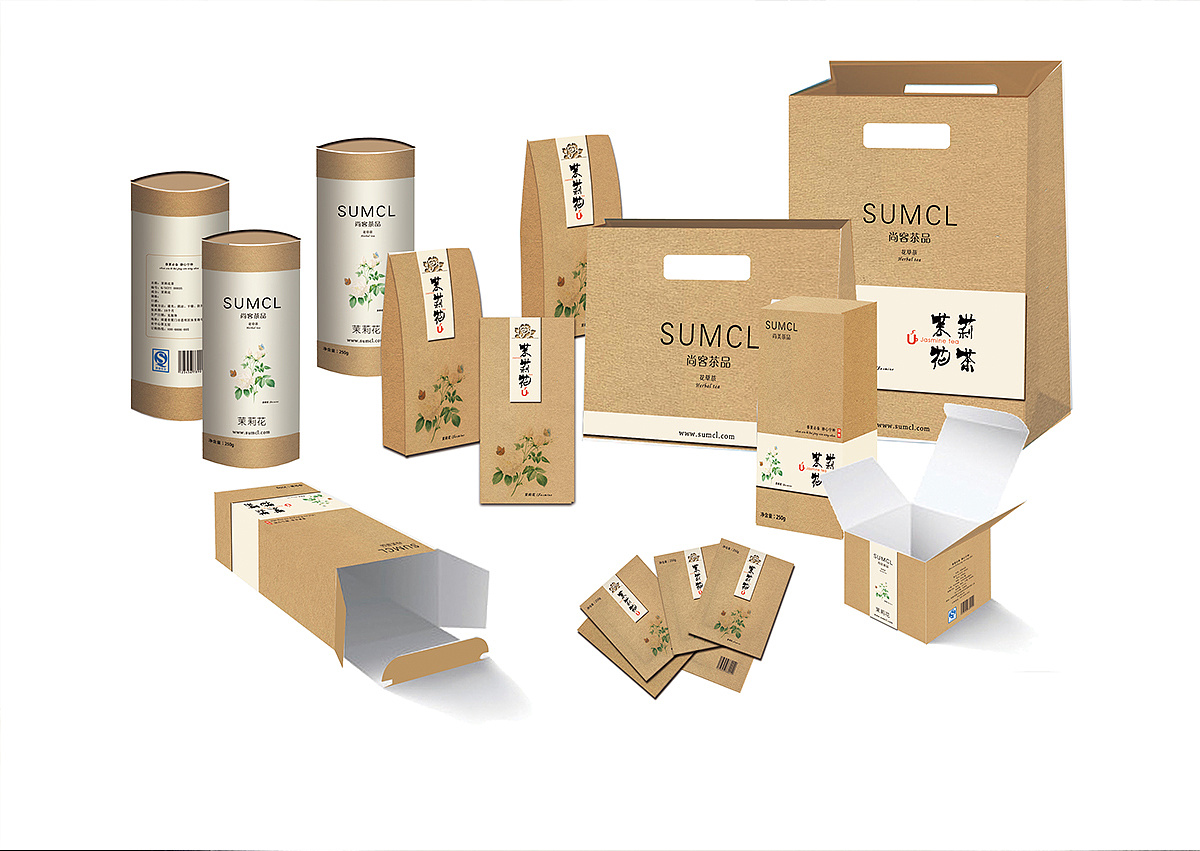 尚客茶品花茶包裝設(shè)計(jì)